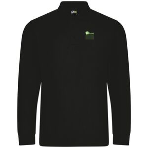 Pro RTX Pro Long Sleeve Piqué Polo Shirt Thumbnail