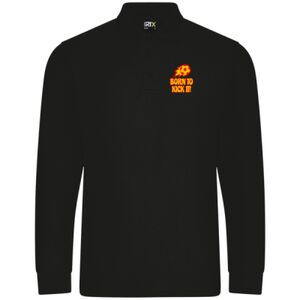 Pro RTX Pro Long Sleeve Piqué Polo Shirt Thumbnail