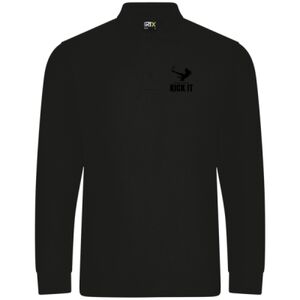 Pro RTX Pro Long Sleeve Piqué Polo Shirt Thumbnail
